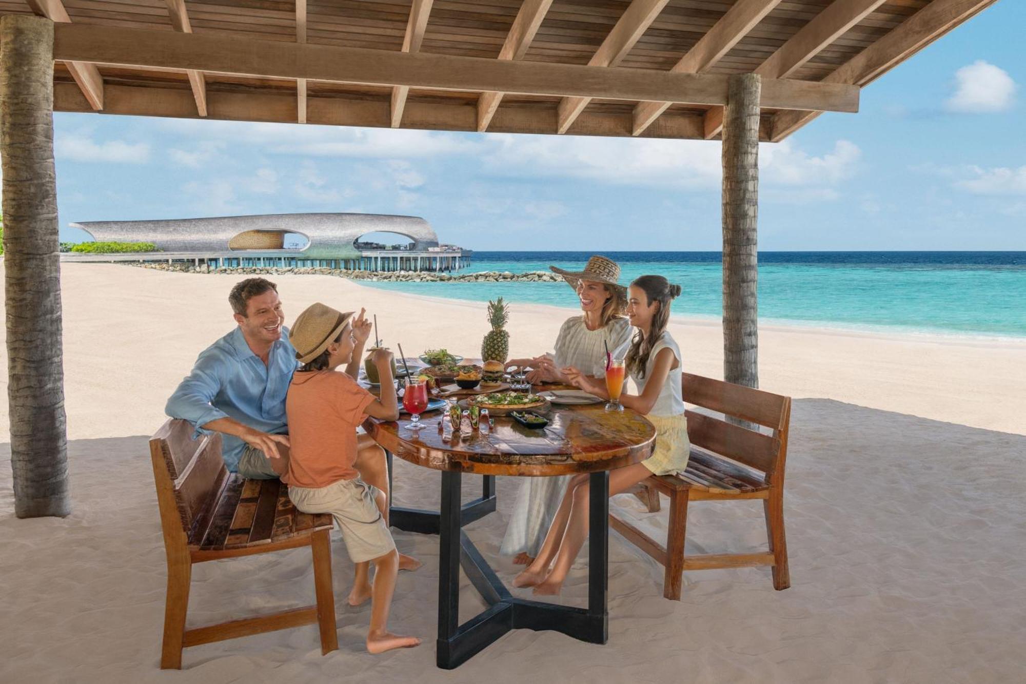 The St. Regis Maldives Vommuli Resort Hulhudheli Экстерьер фото