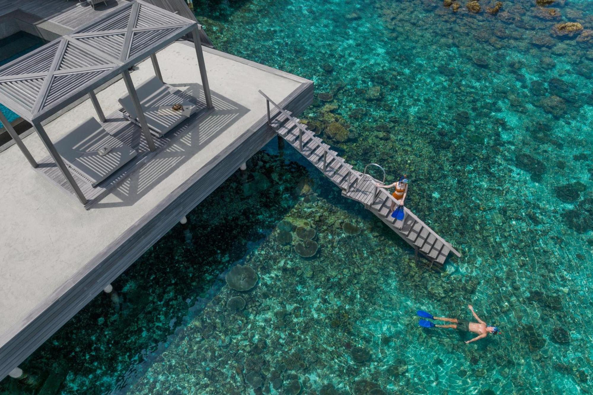 The St. Regis Maldives Vommuli Resort Hulhudheli Экстерьер фото