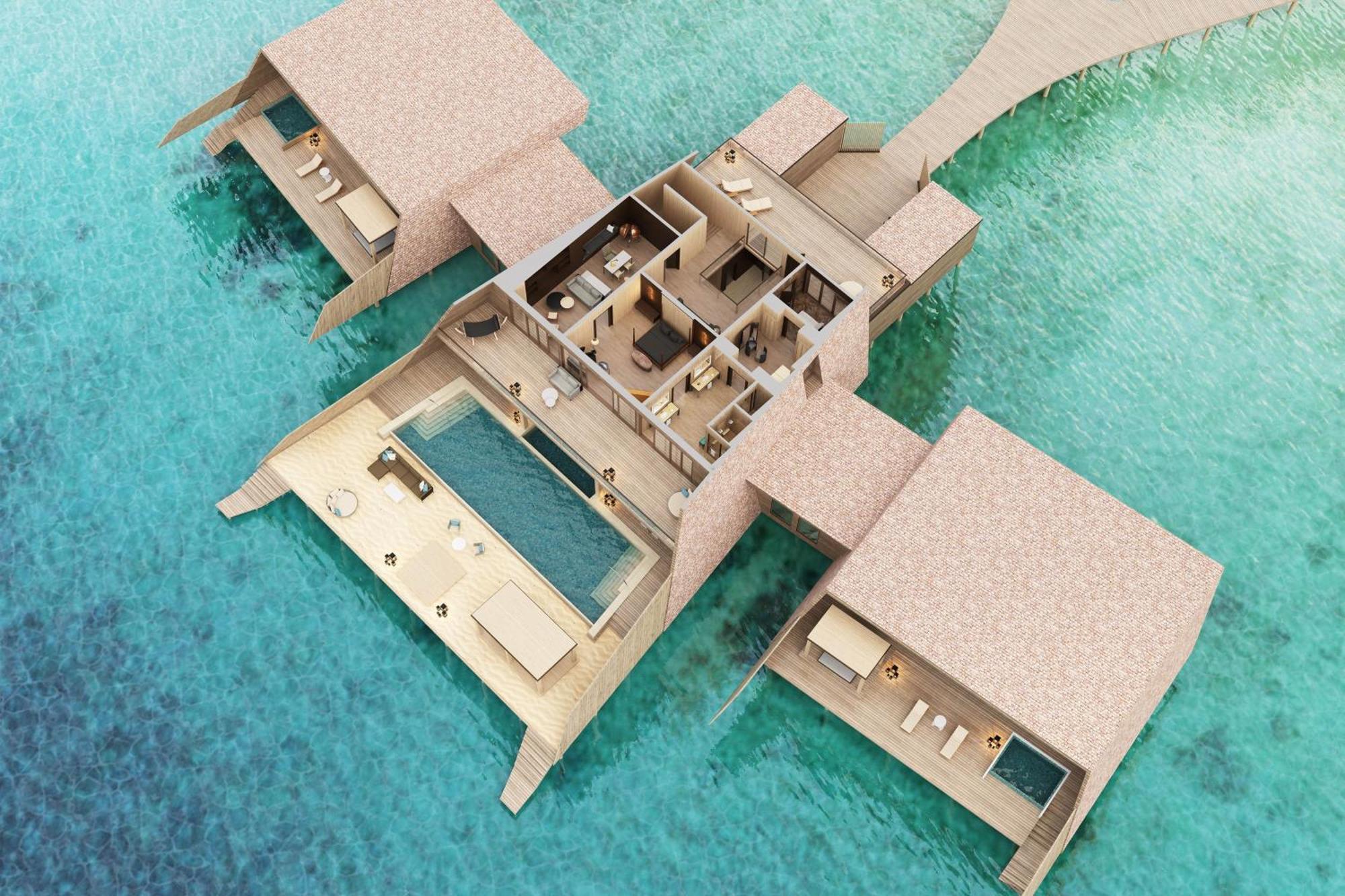 The St. Regis Maldives Vommuli Resort Hulhudheli Экстерьер фото